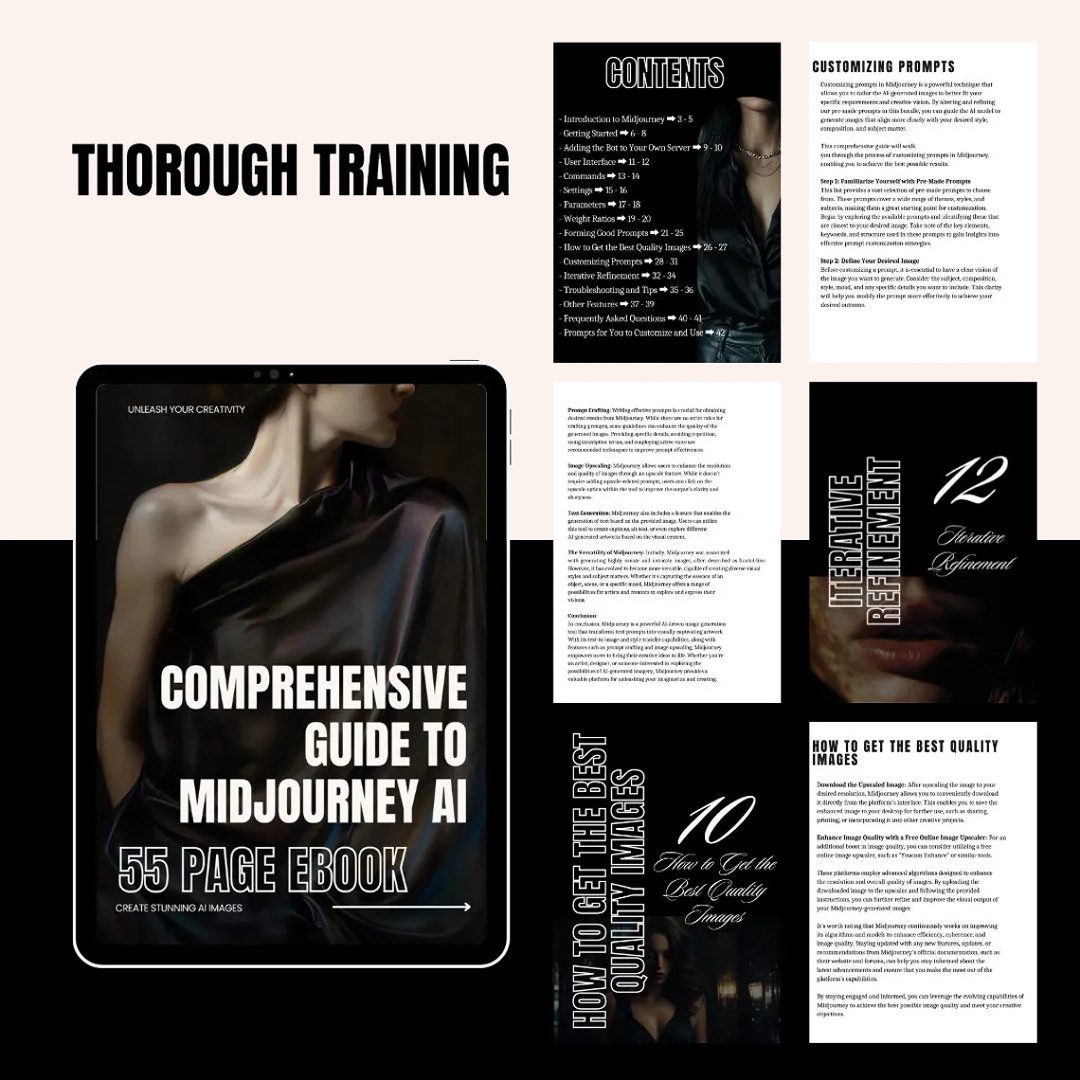 Done for You Midjourney AI Guide with MRR/PLR - Ultimate Coaching Kit