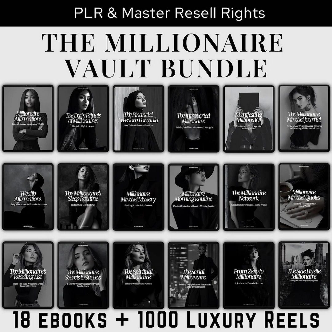 done-for-you-millionaire-mindset-bundle-1 done for you millionaire mindset bundle 1