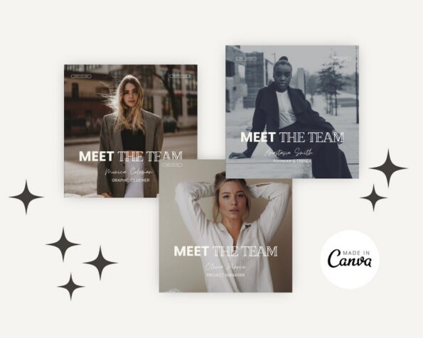 done for you modern aesthetic instagram post story templates 4