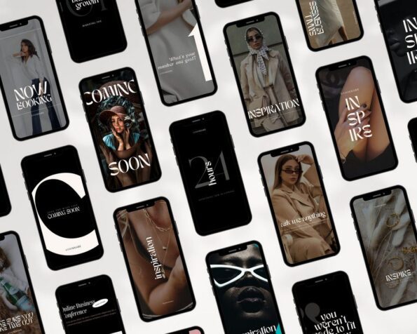 done for you modern simple instagram post story templates 4
