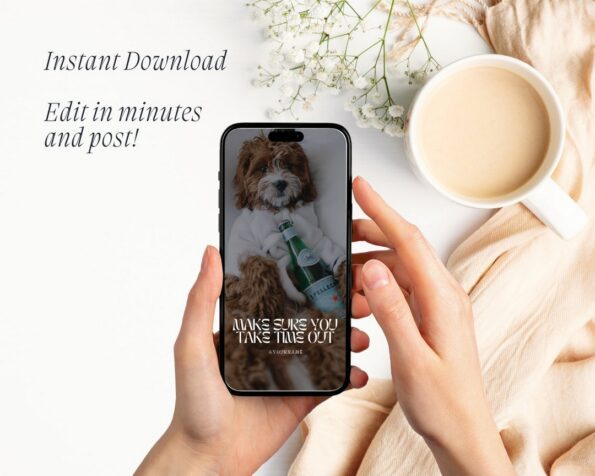 done for you modern simple instagram post story templates 6