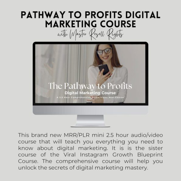 done for you pathway to profits digital marketing course 2