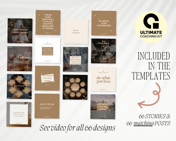 done for you retro instagram post story templates 2