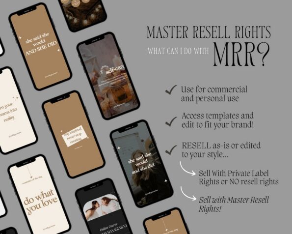 done for you retro instagram post story templates 7