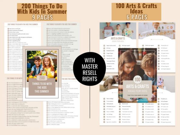 done for you kids activity bundle 8