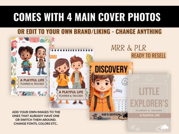 done for you kids planner tracker 5