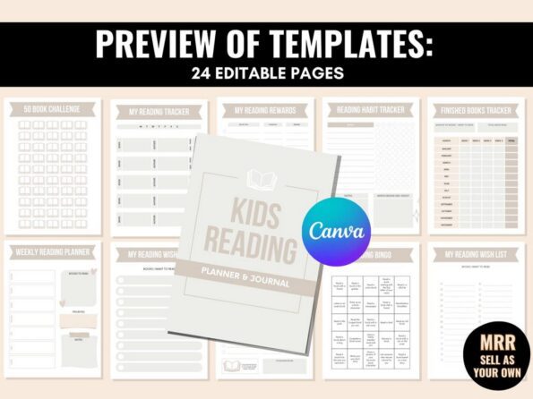 done for you kids reading planner 2