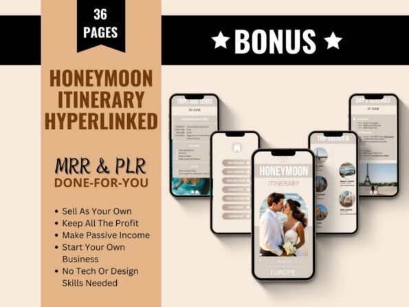 done for you mobile wedding itinerary 4